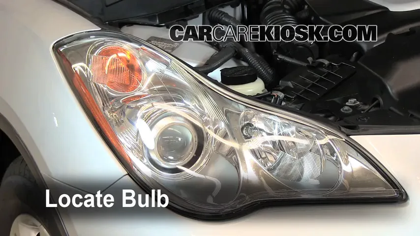 2008 Infiniti EX35 Journey 3.5L V6 Lights Highbeam (replace bulb)